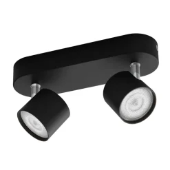 Philips Lighting STAR bar/tube black 2x4.5W SELV Dim Hot