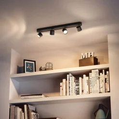 Philips Lighting STAR bar/tube black 4x4.5W SELV Dim Discount