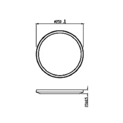 Philips Lighting Superslim CL550 SS RD 15W 40K W WV 06 Discount