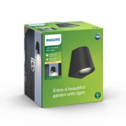 Philips Lighting Virga wall Wandlamp black 1x3W SELV Online