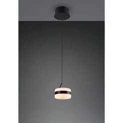 Trio Dios Hanglamp 1xLED 800lm mat zwart (331410132) Clearance