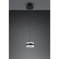 Trio Dios Hanglamp 1xLED 800lm mat zwart (331410132) Clearance