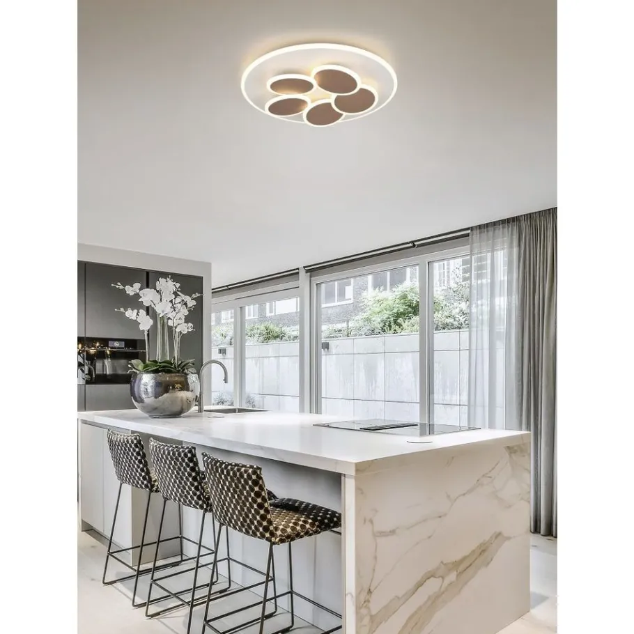 Trio MANDALA - 653210676 incl.1x40W LED/4500Lm/3000 - 6500K Outlet