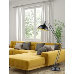 Trio SALVADOR FLOOR LAMP METAL BLACK MAT Outlet