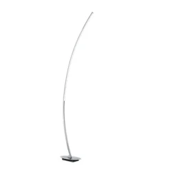 Trio SOLO FLOOR LAMP METAL BRUSHED ALUM. New