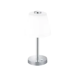 Trio TAFELLAMP EMERALD INCL 1XLED METAAL CHROOM Discount